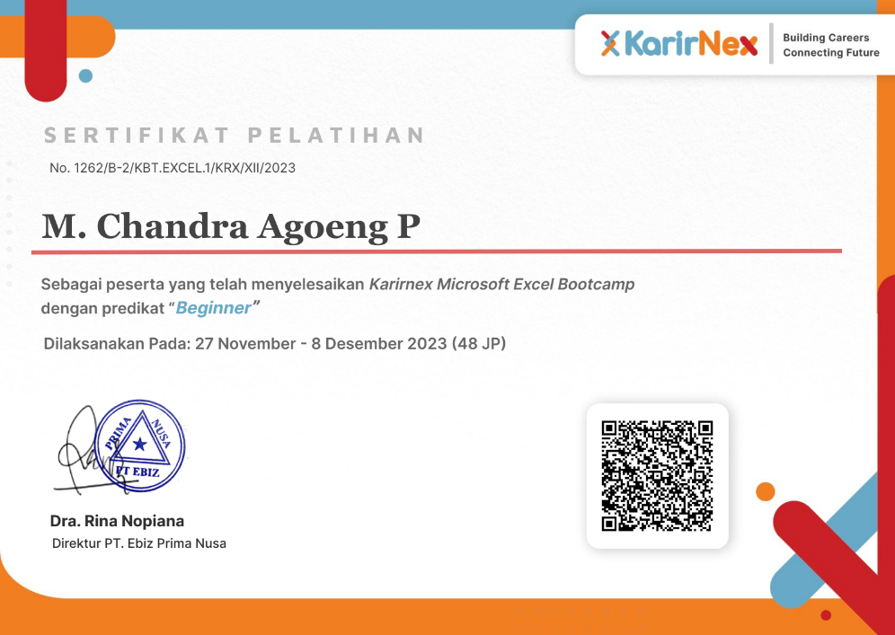 Professional Certification 1